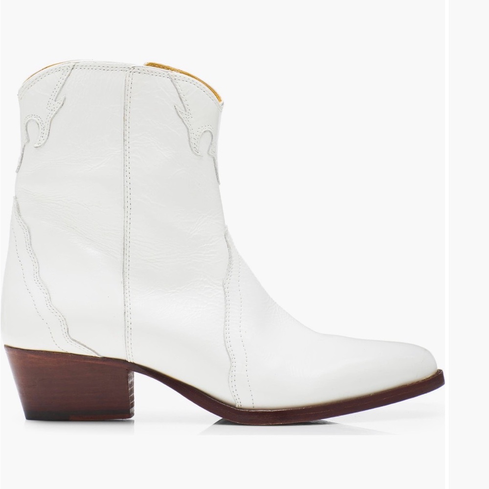 ⬇️💰Price Drop!💰⬇️ Free People New Frontier Western Booties 👢 NIB - Picture 3 of 10